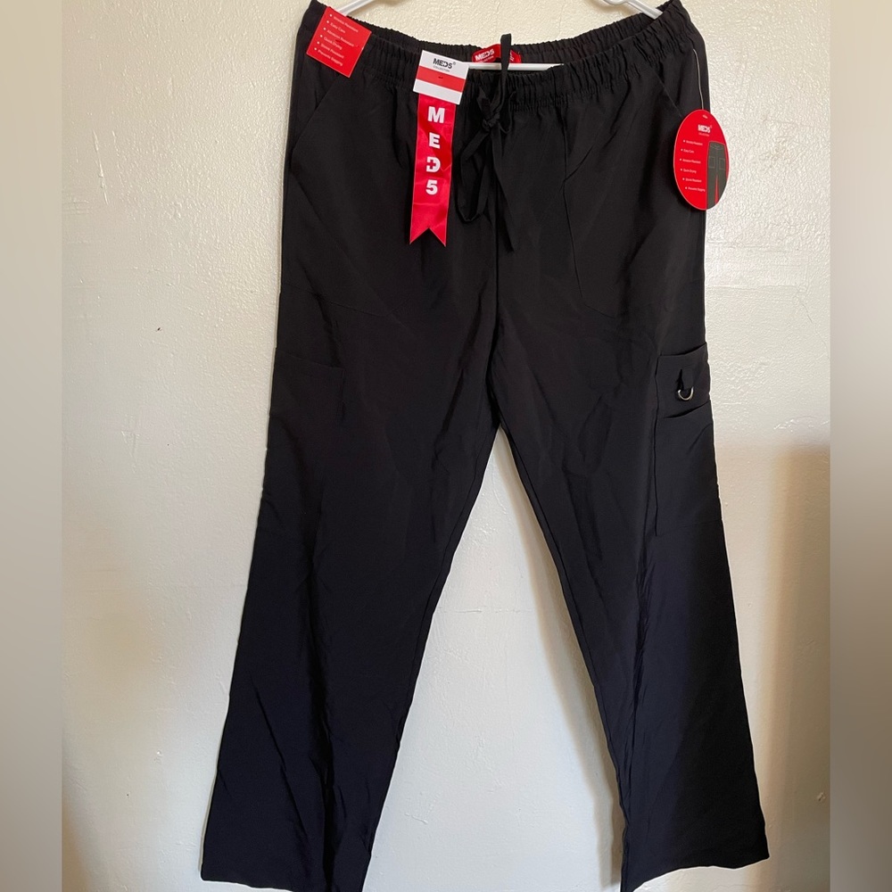 Med5 Black Cargo Pants
